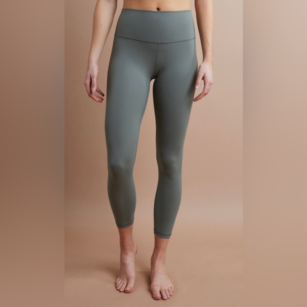 Savvi SSKIN Leggings in Olive Green Size small